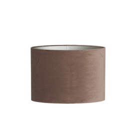 Handmade Shade in Chocolate Brown - Oval Lge